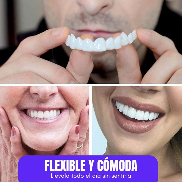 DentalClean® Carillas de Resina para una Sonrisa Natural 2X1