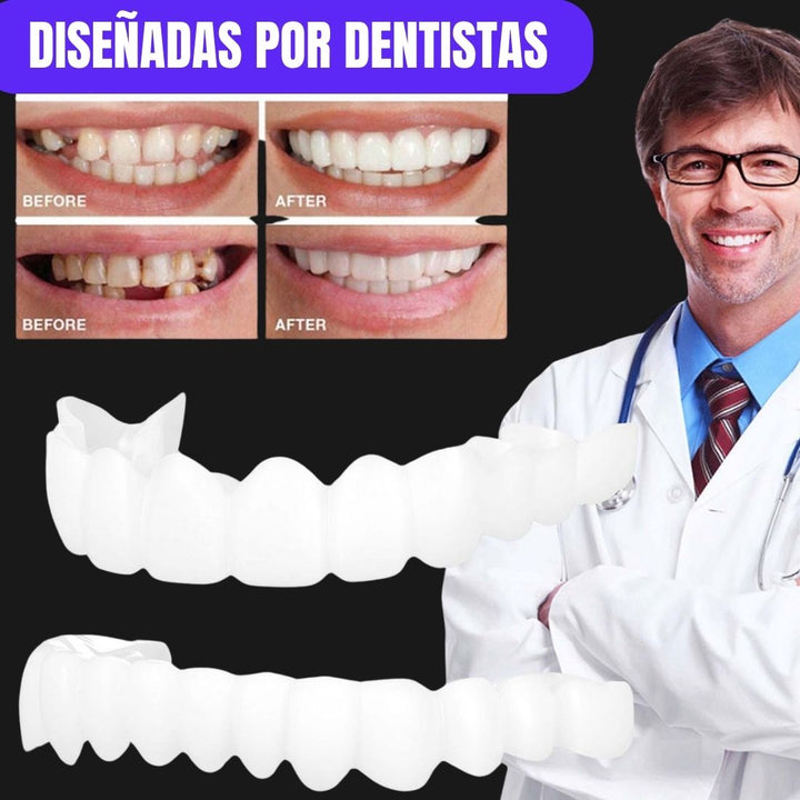 DentalClean® Carillas de Resina para una Sonrisa Natural 2X1